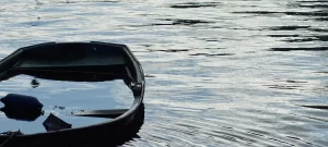 Sunken boat without a bilge monitor