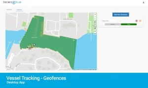 Geofencing with the Tocaro Blue Desktop app